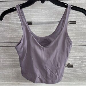 lululemon athletica Lavender Scoop-Neck Tank